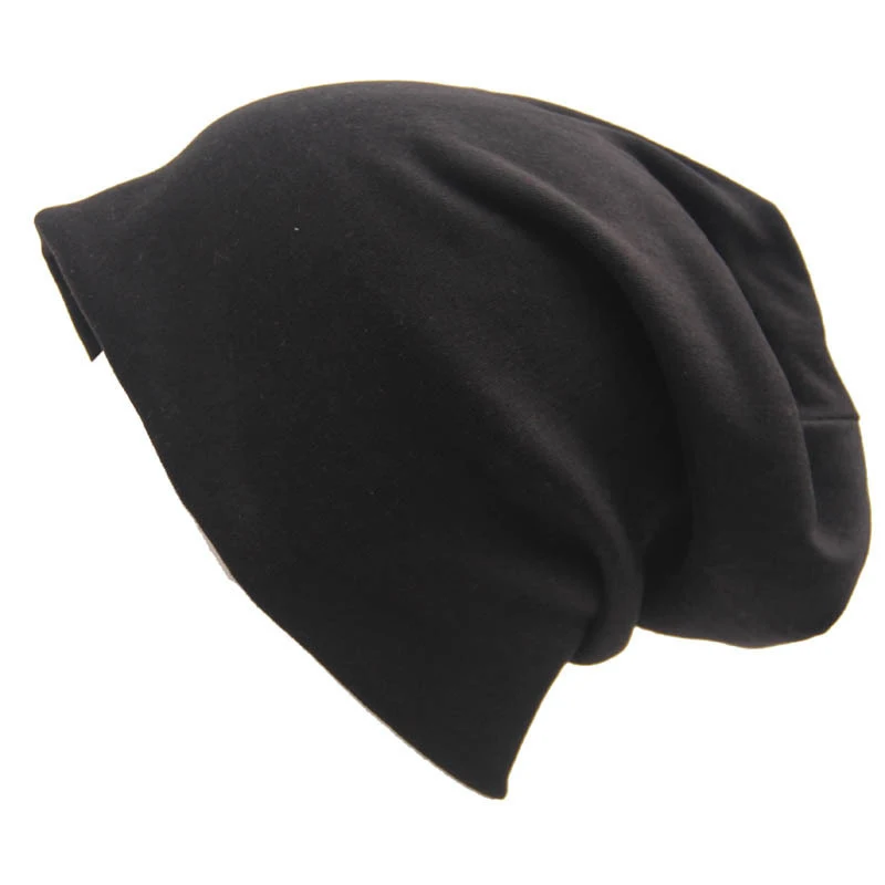 

New Solid Color Unisex Hip-hop Cap Beanie Hat Winter Slouch 19 Colors One Size Elastic AP Slouchy Hat