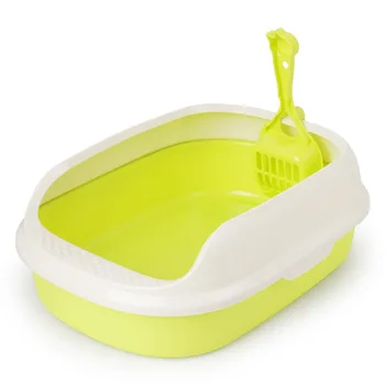 

Toilet Bedpan Cat Litter Box Cat Dog Tray Toilet Supply Teddy Anti-Splash Pet Dog Toilette Puppy Indoor Home Plastic Sandbox Cat