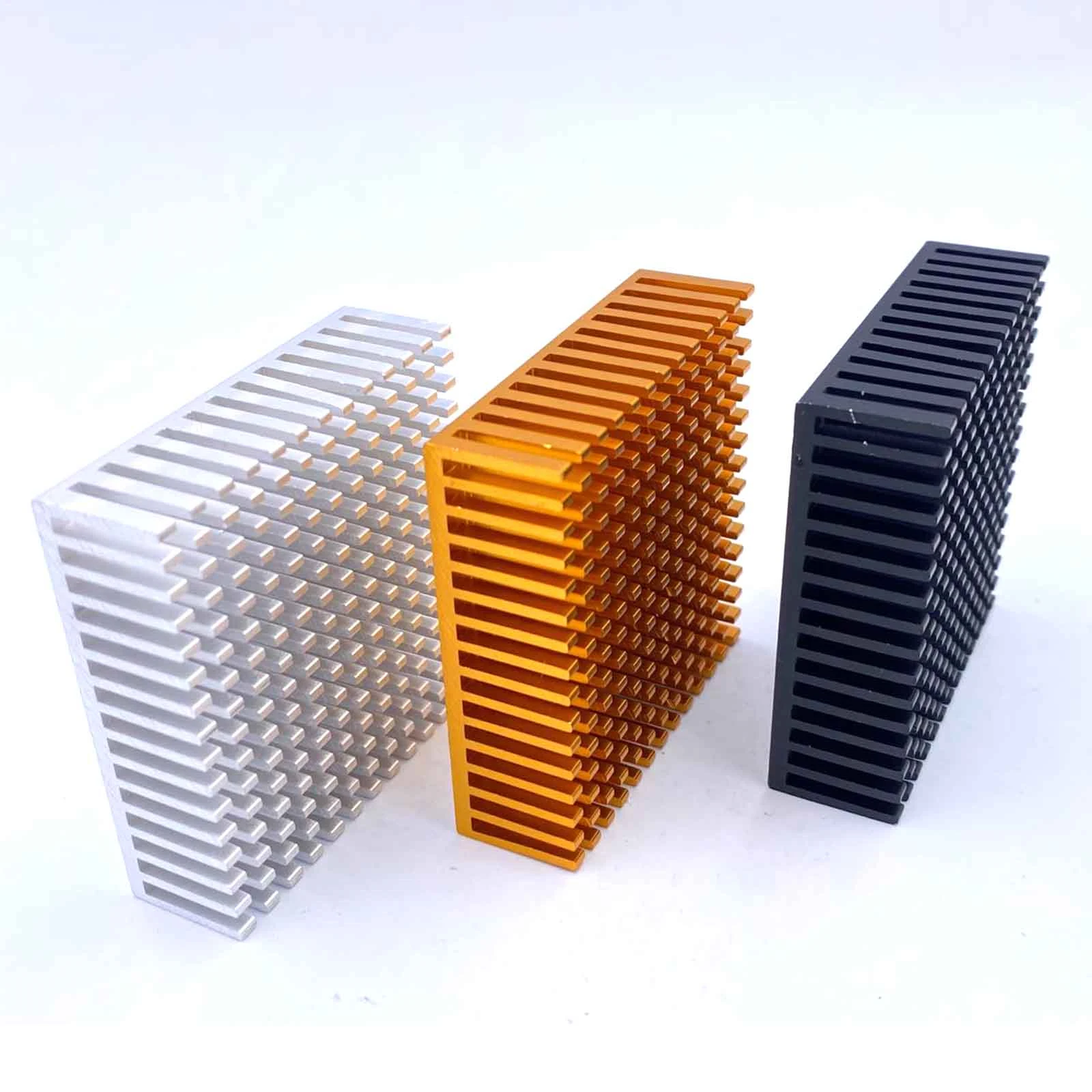 Generic 5pcs Ic Heat Sink Radiator Cooler Cooling 50*50*15 Heatsink ...