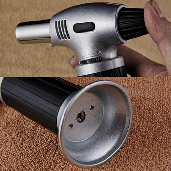 

Refillable Gas Butane Blow Torch Jet Lighter Culinary Solder Cooking Baking Chef Tool B88