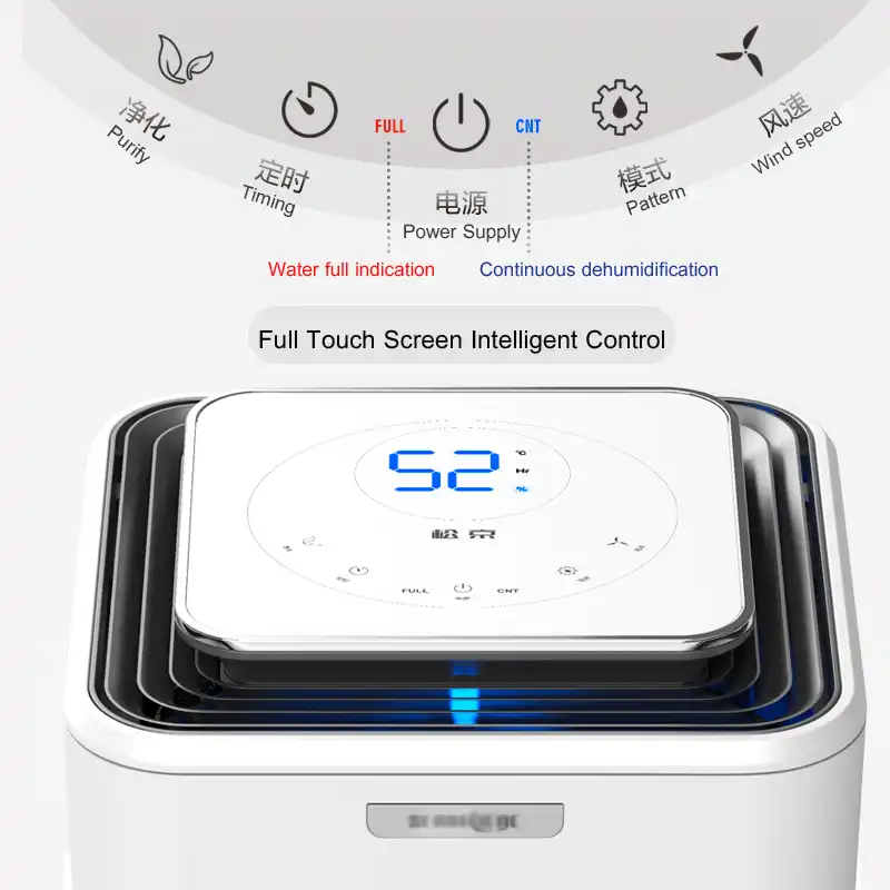 Smart Dust Collector Luchtreiniger Kleren Drogen Vocht Absorber In De Kelder Slaapkamer Stille Ontvochtiger Air Zuig Luchtontvochtiger Aliexpress