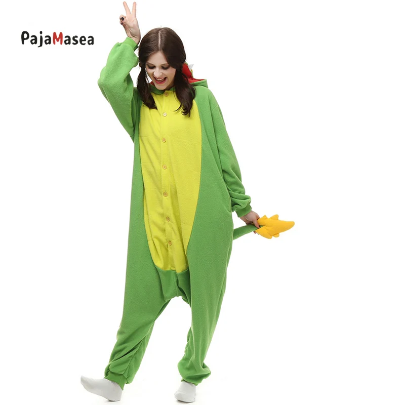 Chinese Dragon Pajamasea Men Pajamas Animal Pijamas Women Onesies Girl Onsie Halloween Cosplay Costume Suits Raccoon Kigurumi