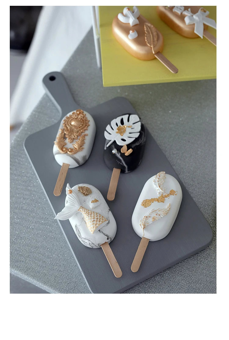 SWEETGO искусственный пончики искусственный лед-крем палочка глина модель десерт украшения для витрины фотографии инструменты милый стиль