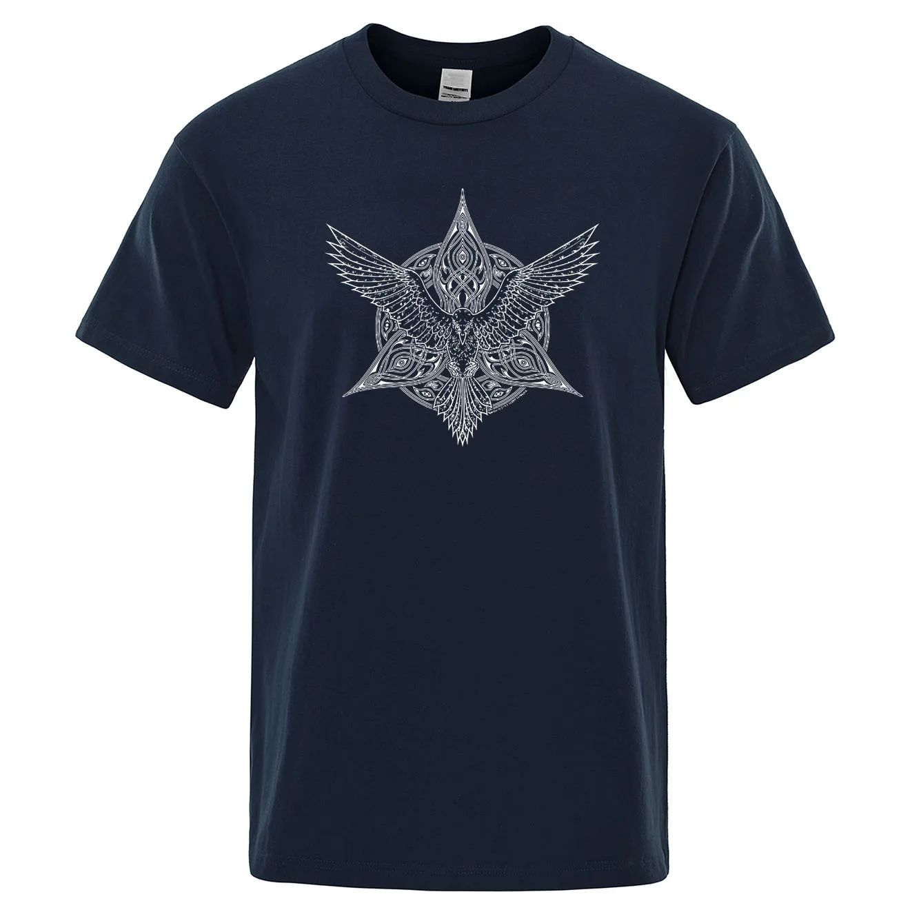 

Odin Vikings Tshirt Men Ragnar Raven T Shirt 2019 Summer Cotton Tops O-Neck Short Sleeve Mens T-Shirt TV Show Viking legend Tees