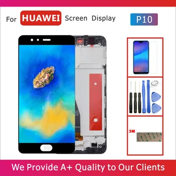 

Tested 5.1" LCD Display for Huawei P10 LCD Display with Touch Screen Digitizer Assembly Frame Replacement Parts for Huawei VTR-L