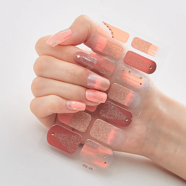 Five Sorts 0f Nail Stickers Decals Plain Stickers Nail Stickers Designer Nails Sticker Designer Nails Art Decoration Nailart DQ-29