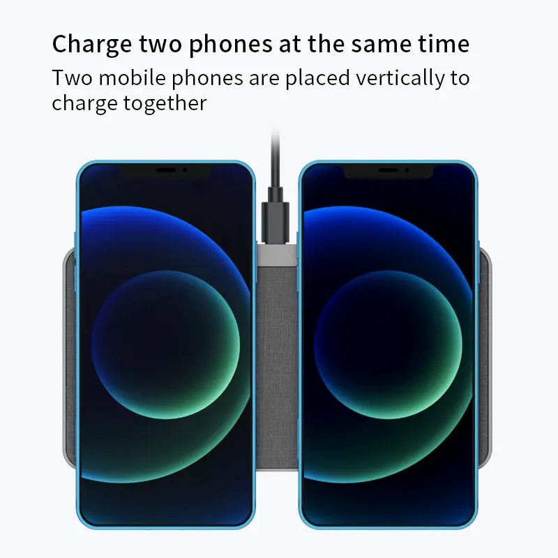 Qi Induction Wireless Charger For Iphone 12 11 XS Mini Pro Max Fast