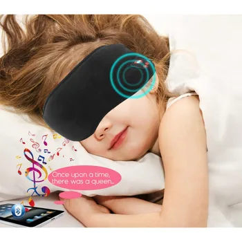 

Wireless Sleep Eye Mask For Bluetooth 5.0, Volume Control Sleeping Eyes Cover Shades For Yoga Meditation