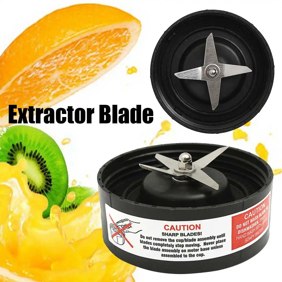 

Extractor Blade Gasket Replacement Part Cross Extractor Blade With Gasket For Nutribullet Nutri Bullet RX 1700W Blenders