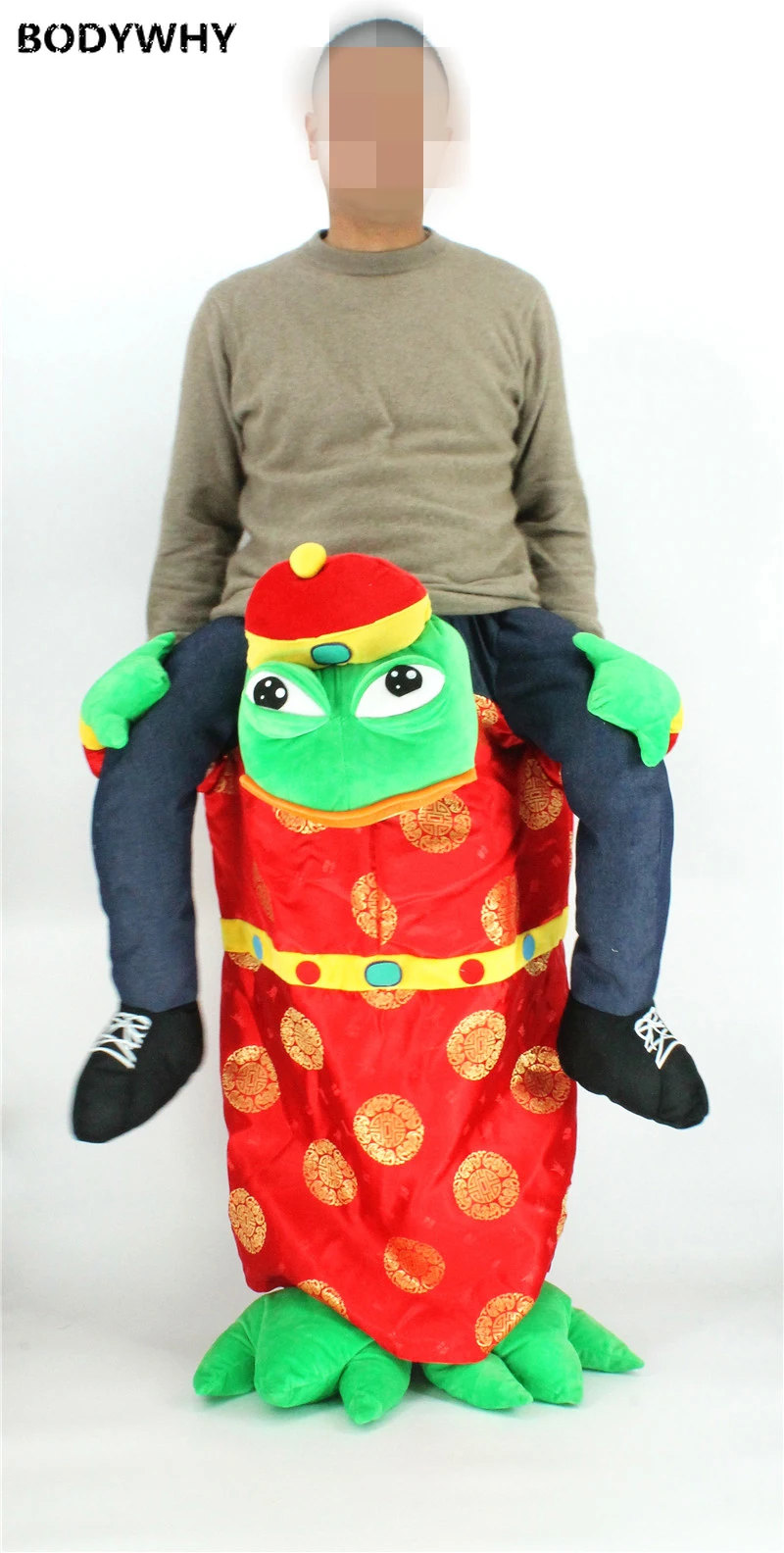 Зеленый Sad Frog Carry Me маскарадный костюм, костюмы, вечерние костюмы для костюмированной игры, одежда, рекламная акция, Хэллоуин, для взрослых