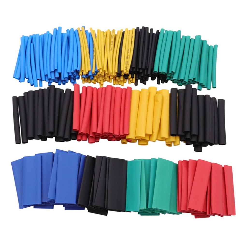 

530pcs Wire heat shrink tube Cable Sleeves Car Electrical Cable Tube kits Heat Shrinking Tube Tubing Wrap Sleeve