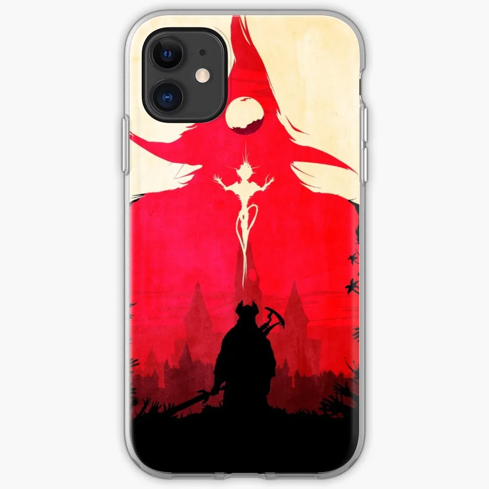 Чехол BLOODBORNE DoubSoft для iPhone 7 8 6 6s Plus 5S 4 силиконовый прозрачный чехол X Xs 11 Pro Max