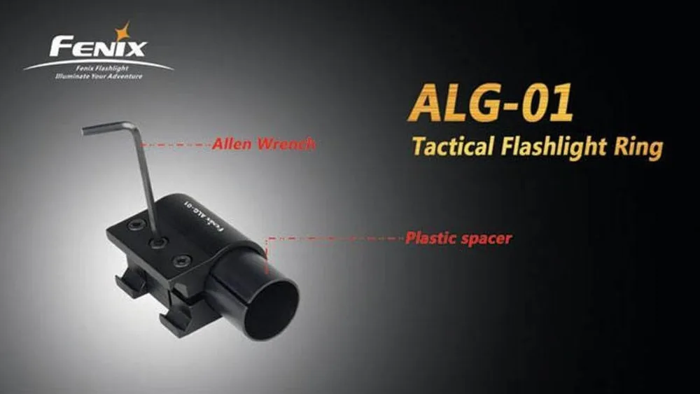 Fenix ALG-01 светодиодный тактический фонарь с кольцевым креплением