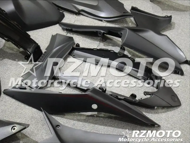 4 подарки ABS литьевая форма мотоцикл Обтекатели подходит для YAMAHA R3 R25- 15-19 Кузов Набор на заказ матовый черный Прохладный