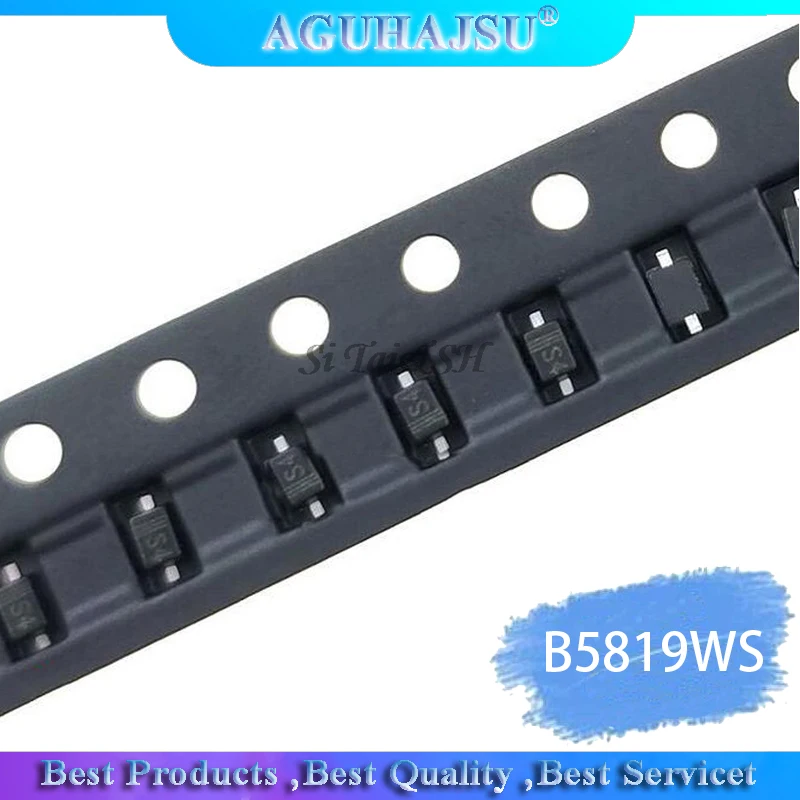 100 шт. 0805 S4 B5819WS smd диоды IN5819 SOD-323 | Электронные компоненты и принадлежности