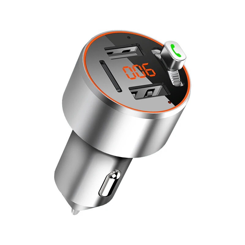 

C68 Car Cigarette Lighter Mp3 FM Transmitter Bluetooth Portable MP3 Music Player Car FM Launch MP3 Support U Disk USB TF Card