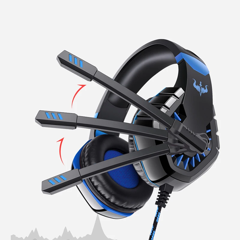 OVLENG P40 Gaming Headset For X box one PS4 PC Over Head Gamer Headphone With Microphone Volume Control Game Earphone