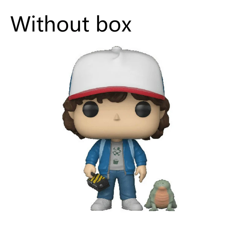 Funko POP брелок Дастин странные вещи Demogorgon Коллекция Фигурки ПВХ модель игрушки Рождественский подарок для детей день рождения - Цвет: 593 without box
