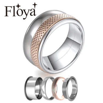 

Cremo Simple Combination Ring Women Stackable Stainless Steel Rings Statement Multi Band Layers Ring Anillos