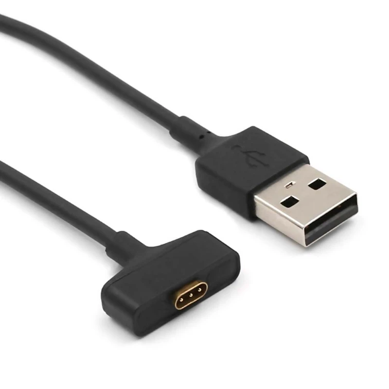 Черный магнитный usb-кабель для зарядки, зарядное устройство для Fitbit Ionic Smart Watch 95 см LX9A