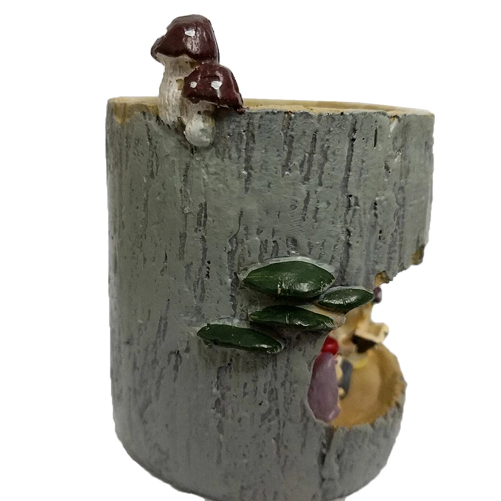 Cute Hedgehog Flower Sedum Succulent Pot Planter Bonsai Trough Box Plant Bed Office Home Garden Pot Decor