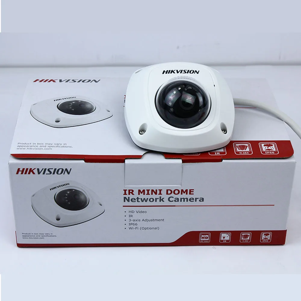 Hikvision DS-2CD2542FWD-IS английская версия IP корпус купольная WDR лифтовая камера наружняя камера видеонаблюдения POE Lift Использование встроенного микрофона