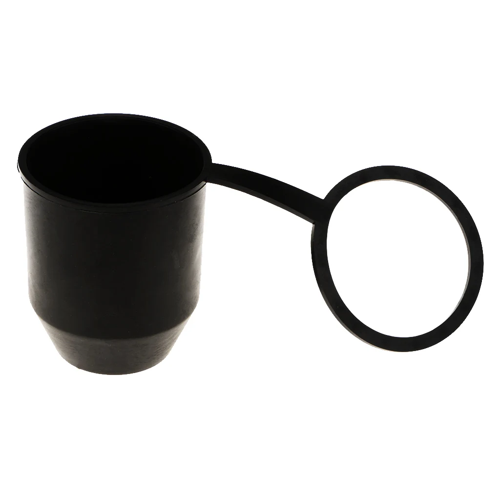 60 мм Автомобильная буксировочная штанга черная пластиковая крышка