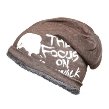 Хит, мужская, женская зимняя шапка, толстая, теплая, облегающая шапка, бини, бархатная подкладка, защита ушей, шапка, повседневная, громоздкая, шапочки