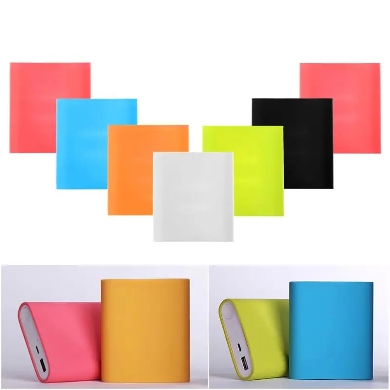 

Silicone Soft Rubber Cover Protector Sleeve For Xiaomi Power Bank 10400 mAh