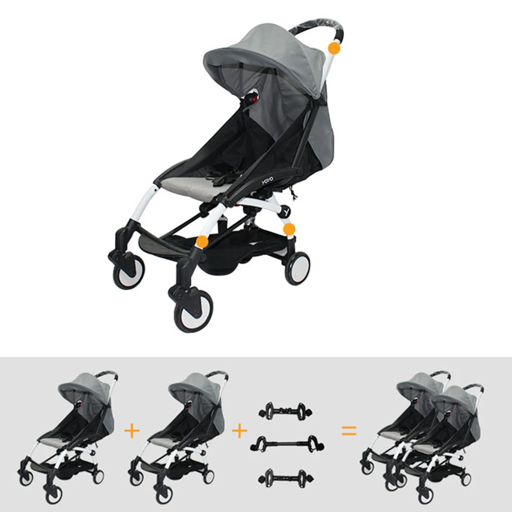 Baby yoya Universal stroller connector for twin baby Applicable to most type Stroller Cart accessories Twin cart | Мать и ребенок