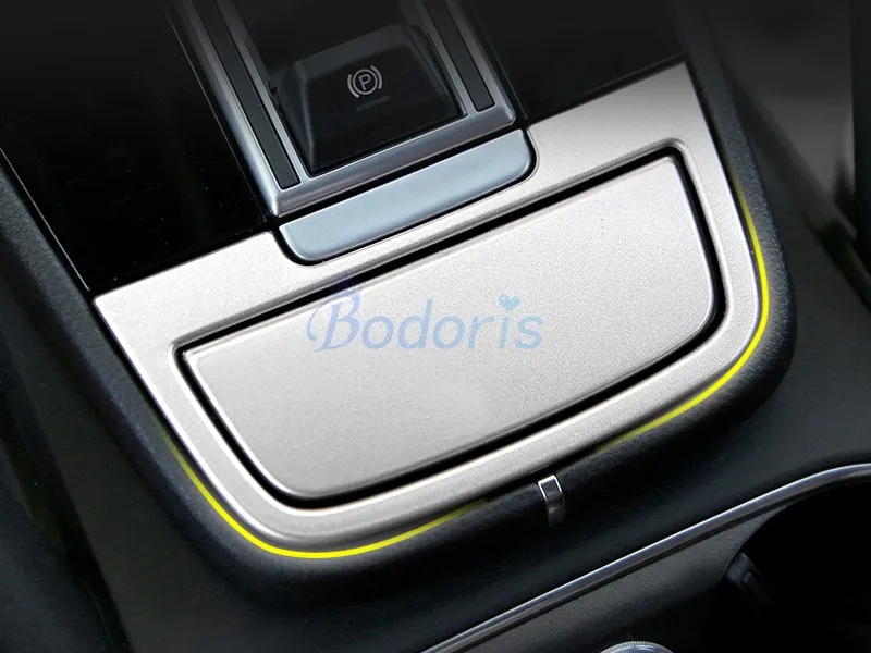 

For Porsche Cayenne 2018 2019 Interior Moulding tirm Front Gear Storage Box Cover Protector Panel Auto Accessories