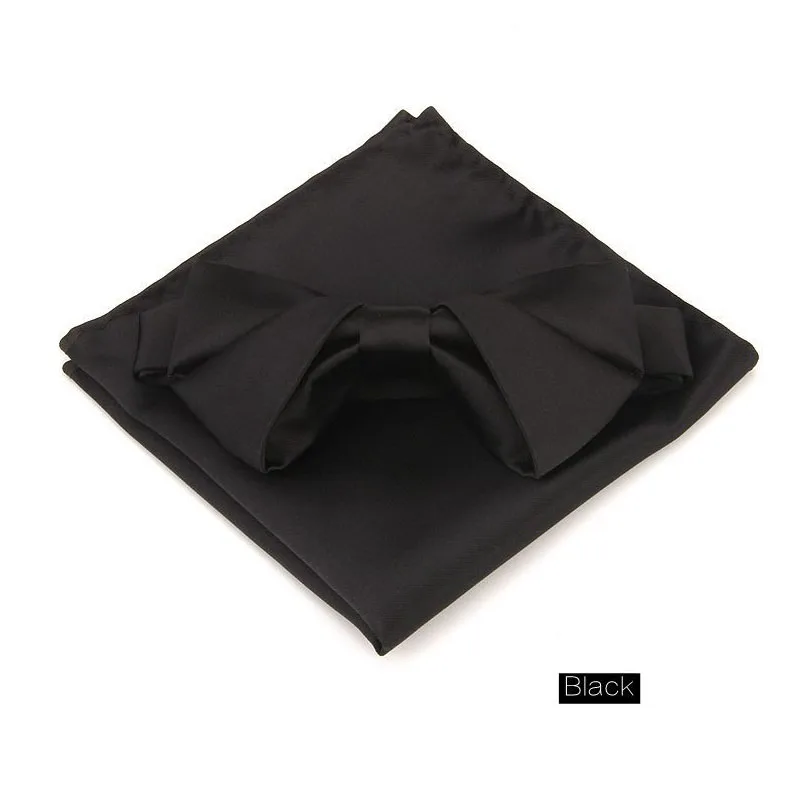 solid black bow tie