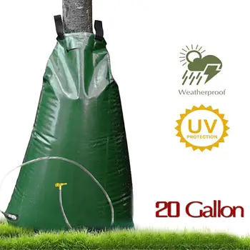 

20 Gallon Tree Watering Bag Slow Release Watering Bag Tree Irrigation Bag with Zipper for Home Garden Plants