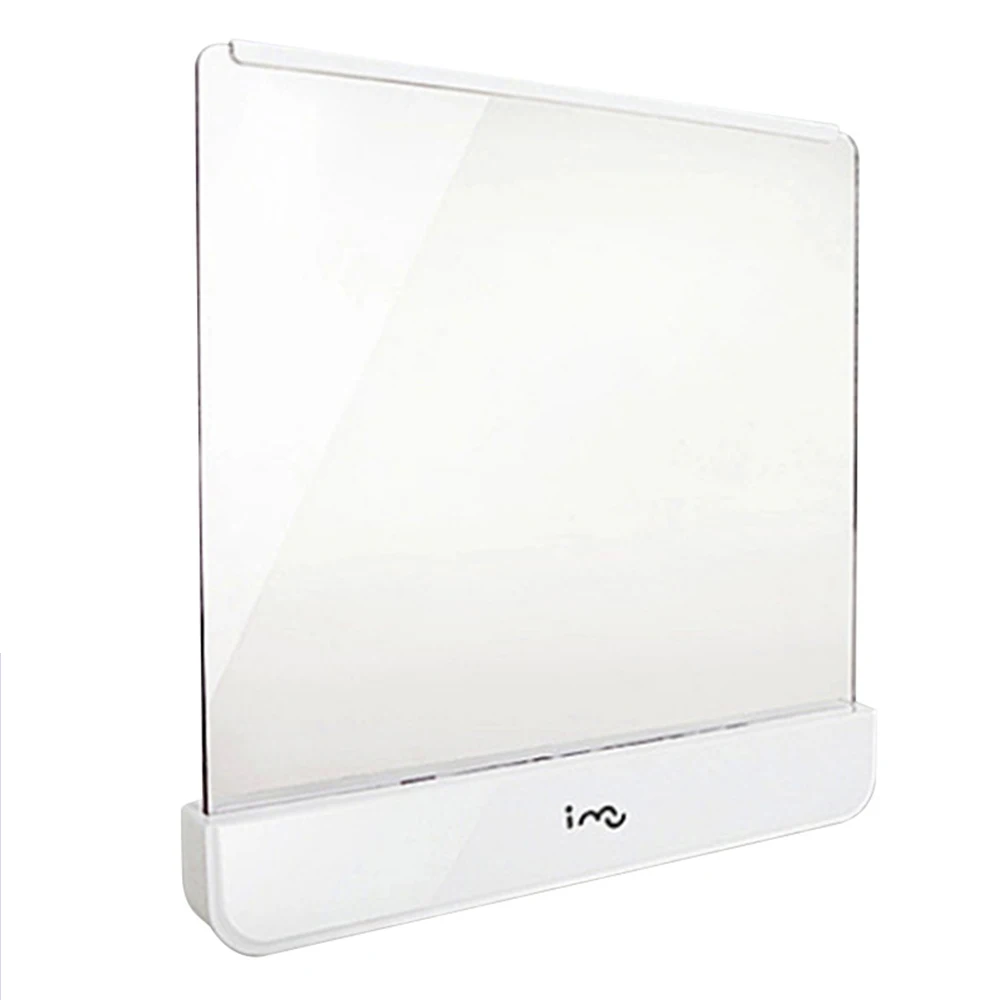 

Drop shipping Book Light Panel Reading Lamp Flat LED Car Travel Plate Lights Night Vision Lamp Protect Eyes Portable
