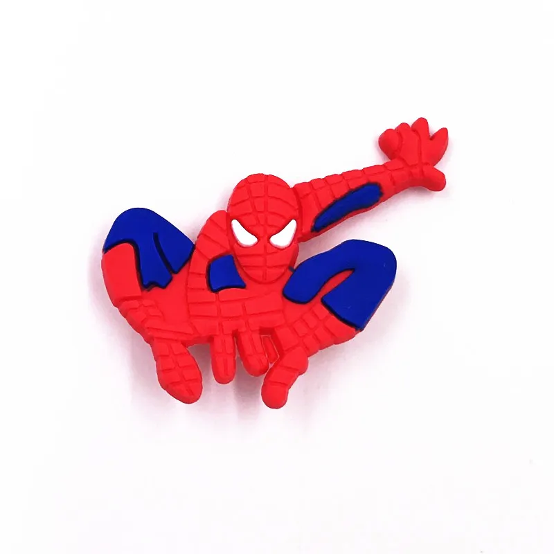 1 шт. значок Человека-паука Силиконовый Модный герой Marvel брошь высокого качества булавка для украшения одежды шарф шляпа рюкзак