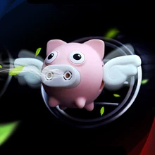 1 шт. милый поросенок очиститель воздуха вентиляционное отверстие клип освежитель воздуха внутреннее украшение для кондиционера ароматерапия автомобиля