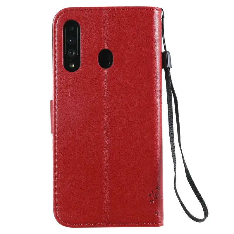 3D тиснение кожаный флип для Coque samsung A50 Чехол samsung A70 Чехол Флип Etui для samsung Galaxy A40 чехол A30S A20E A10 A 50 S