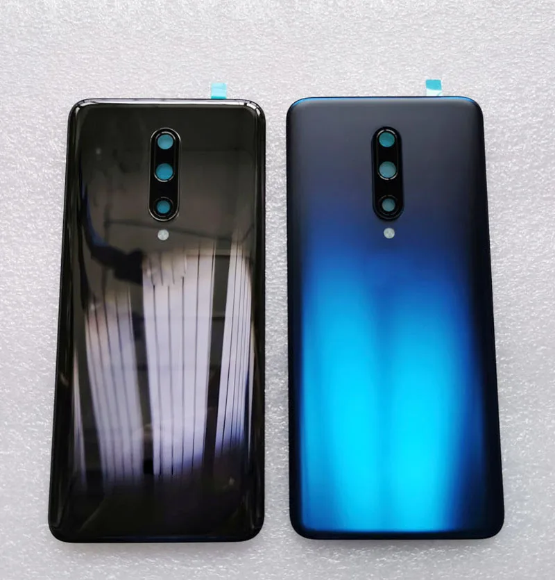 Оригинальный чехол для OnePlus 7 крышка аккумулятора корпус Pro 1 + Задняя стеклянная с