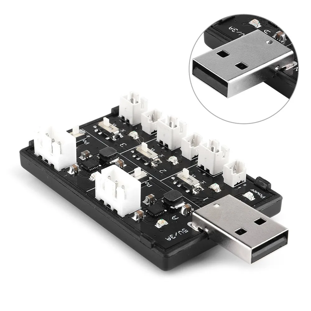 

Remote Control Aircraft Drone 3.7V 3.8V 1S 2S LiPo LiHV Lithium Battery USB Charger Charging Board