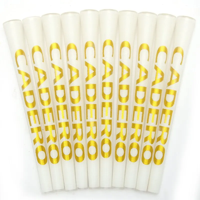 8x Кристальный стандарт CADERO 2X2 AIR NER клюшки для гольфа 10 цветов доступны прозрачные Клубные ручки - Цвет: white-yellow