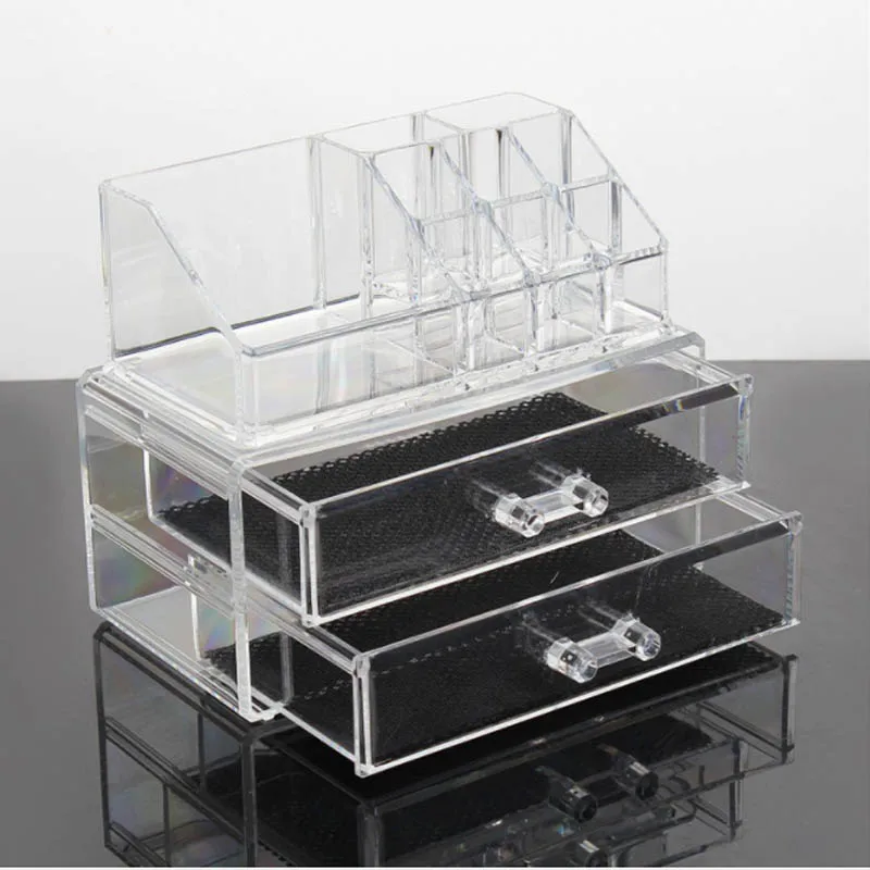 

Acrylic Makeup Organizer Drawers Cosmetic Storage Box Lipstick Holder Makeup Brush Storage Jewelry Storage Box