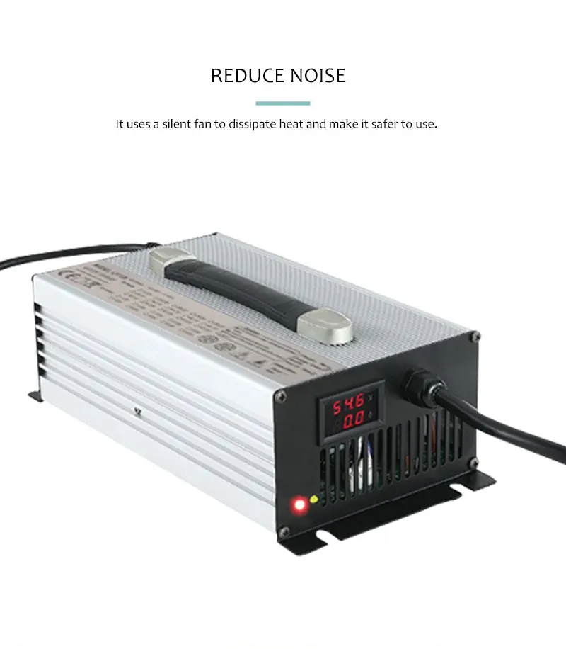 ESHION Max 2000W зарядное устройство 14,6 V 12,6 V 16,8 V 12V 100A автомобильное зарядное устройство для электромобиля электрический скутер мотоцикл зарядное устройство