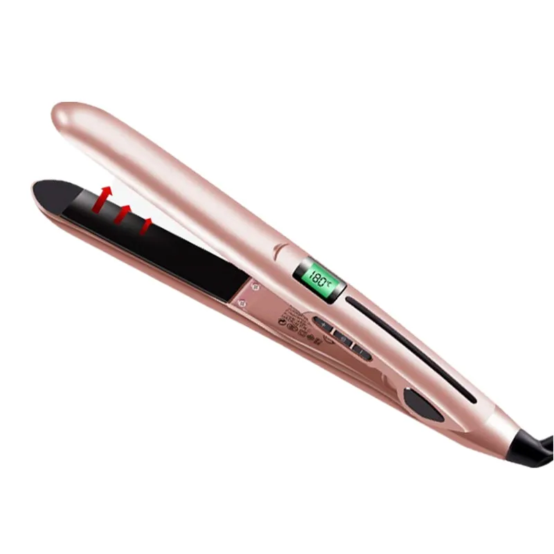 

Hair Straightener Flat Iron Hair straightener Instant Heat Up Flat Iron Dual Voltage Auto Shut Off Professional Hair Flat Irons