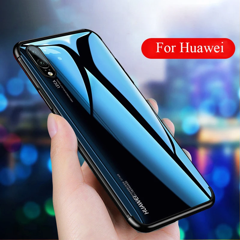Чехол для телефона для huawei P Smart Z Nova 3 3i 5 5i P20 P30 Pro P10 Коврики 20 30 Lite мягкий прозрачный термопластичный полиуретан силиконовый покрытие чехол