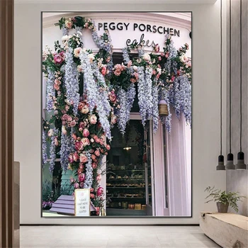 

Flower Painting With Diamonds Diamond Mosaic Cross Stitch Diamond Painting 5d Diamond Embroidery Rhinestones Picture Home Decor