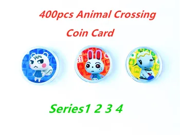 

100Pcs Cool Amiibo Animal Crossing Game Mini Coin Card Four Series