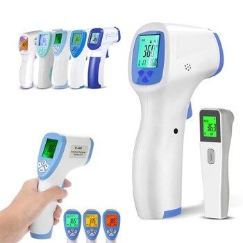 

In Stock Digital Thermometer Infrared Baby Adult Forehead Non-contact Infrared Thermometer LCD Backlight Termometro Infravermelh