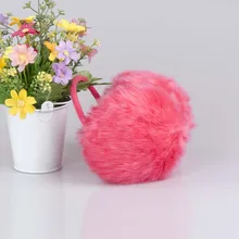 Зимний плюшевый пушистый наушник для взрослых и детей, Классический чехол для ушей из искусственного меха, теплый большой наушник для ушей, Одноцветный, унисекс, Лидер продаж