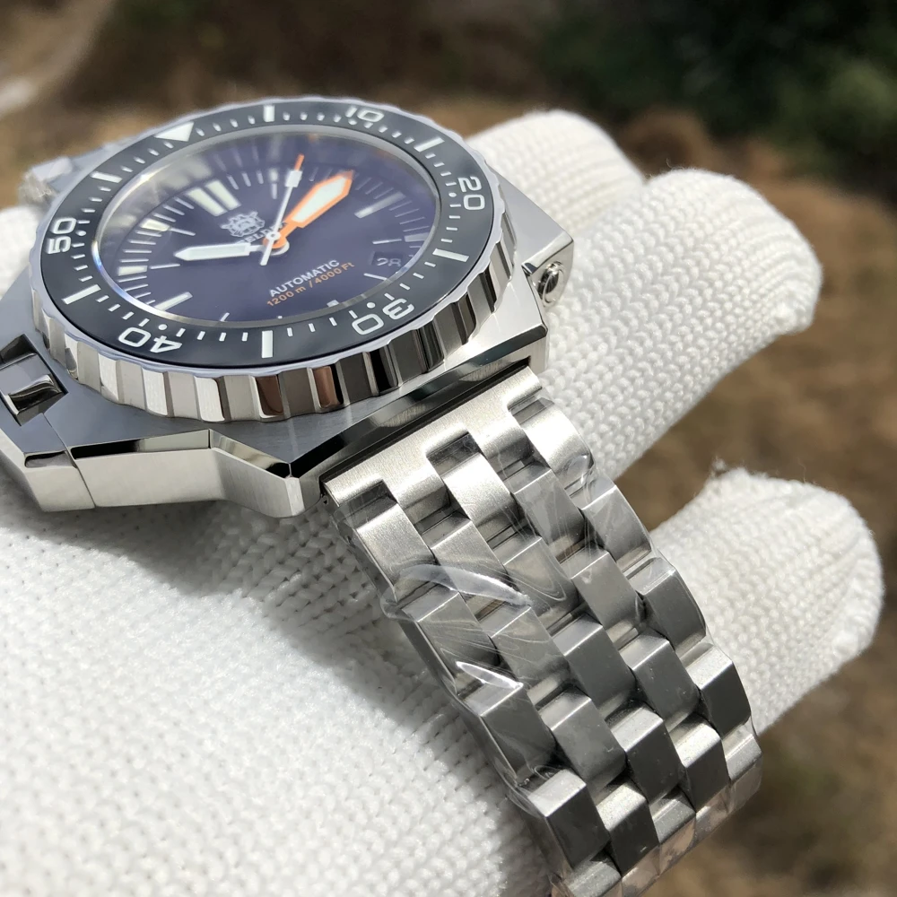 STEELDIVE 1969 дайверские часы Для мужчин автоматические механические 1200 м