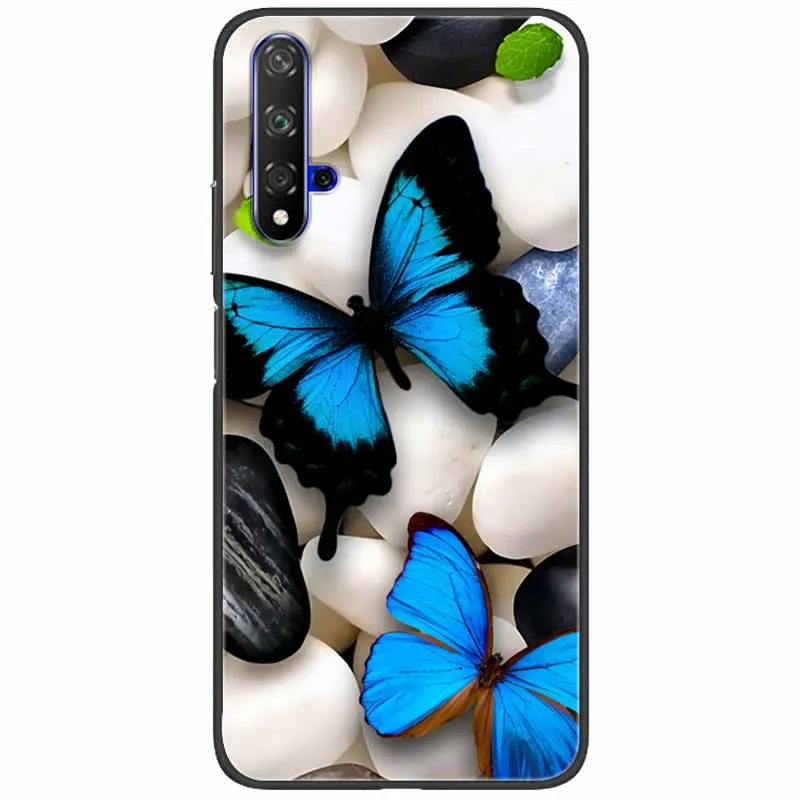 Фото Чехол для Realme X3 SuperZoom, Окрашенный черный силиконовый мягкий чехол для телефона из ТПУ для OPPO realmx3 SuperZoom, чехол s Funda RMX2086 6,6'' №3